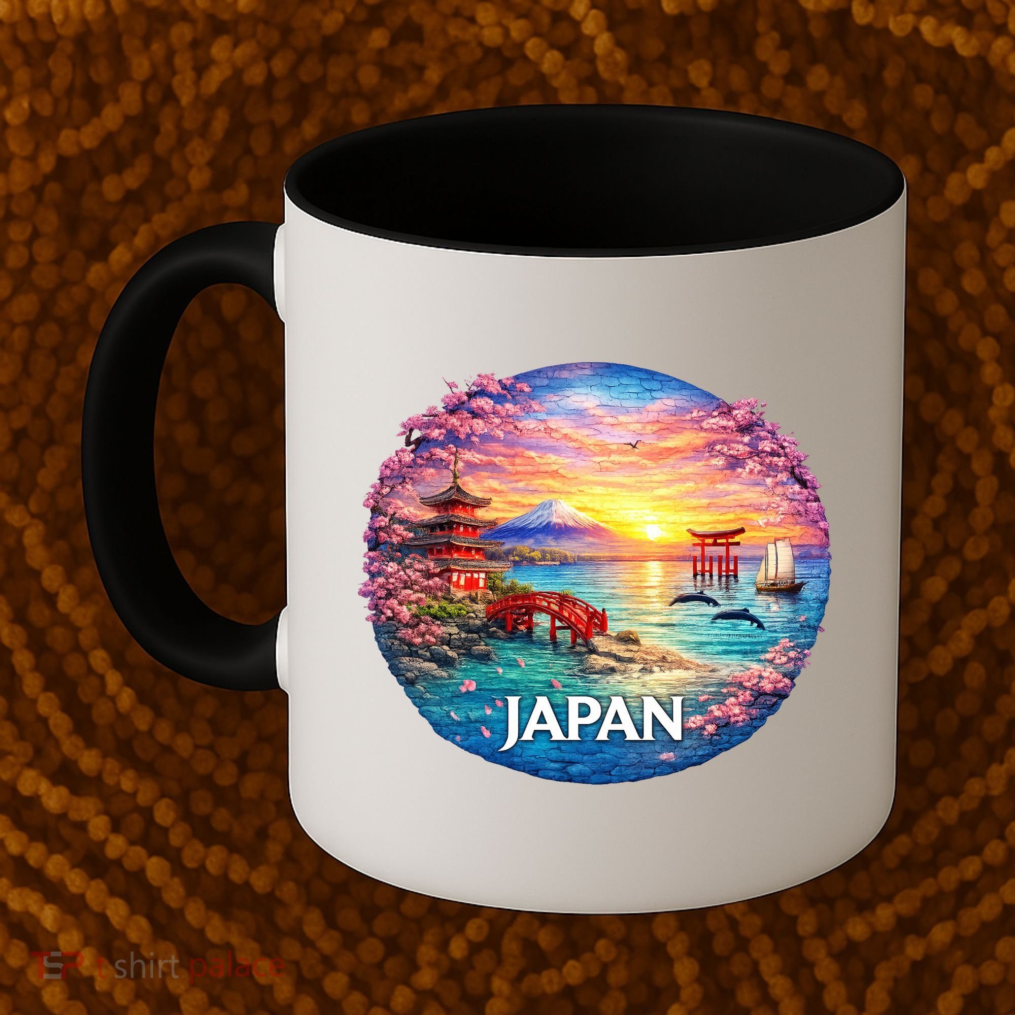 Japan Mosaic Coffee Mug