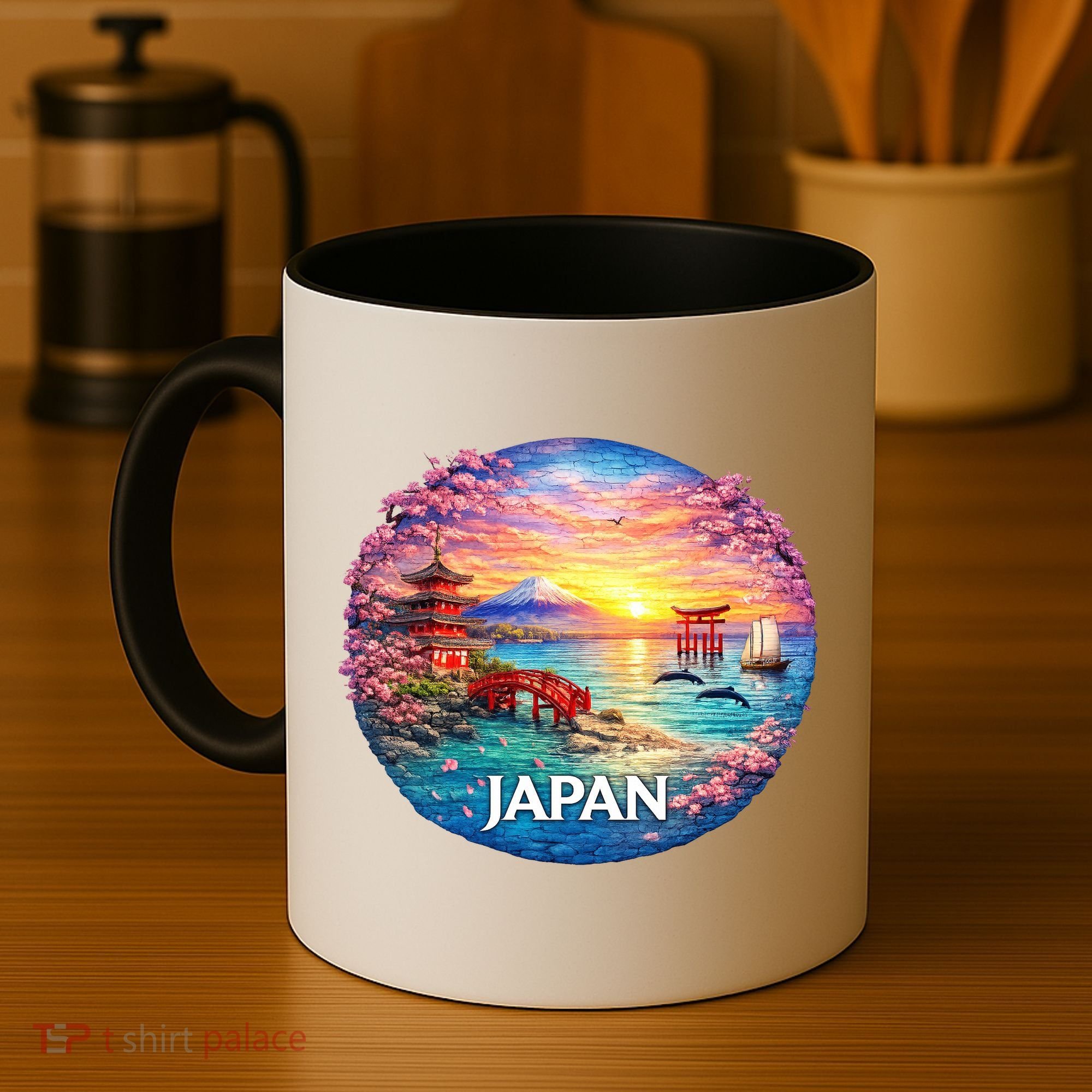 Japan Mosaic Coffee Mug