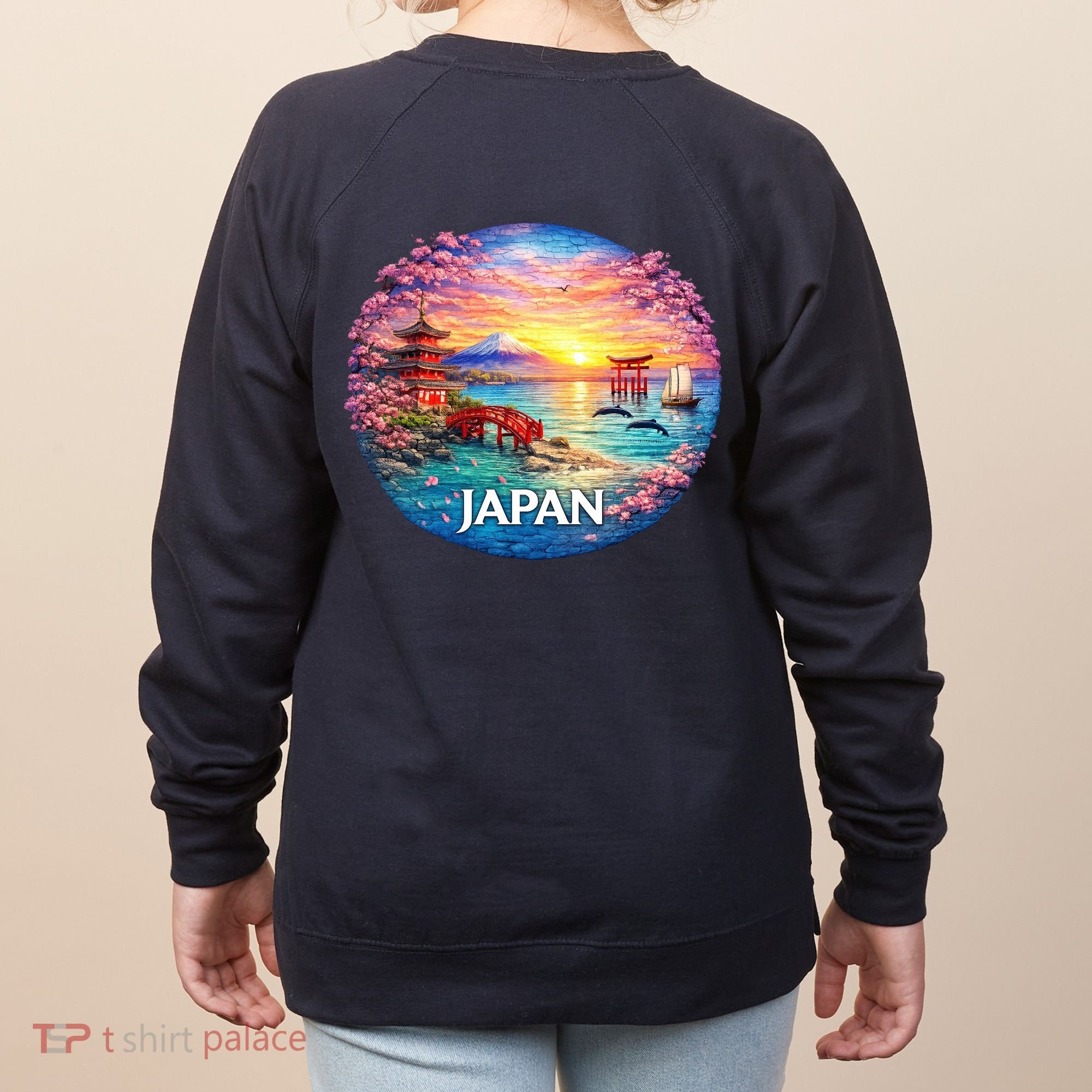 Japan Mosaic Women's Sweatshirt