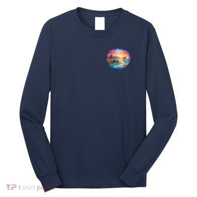 Japan Mosaic Long Sleeve Shirt