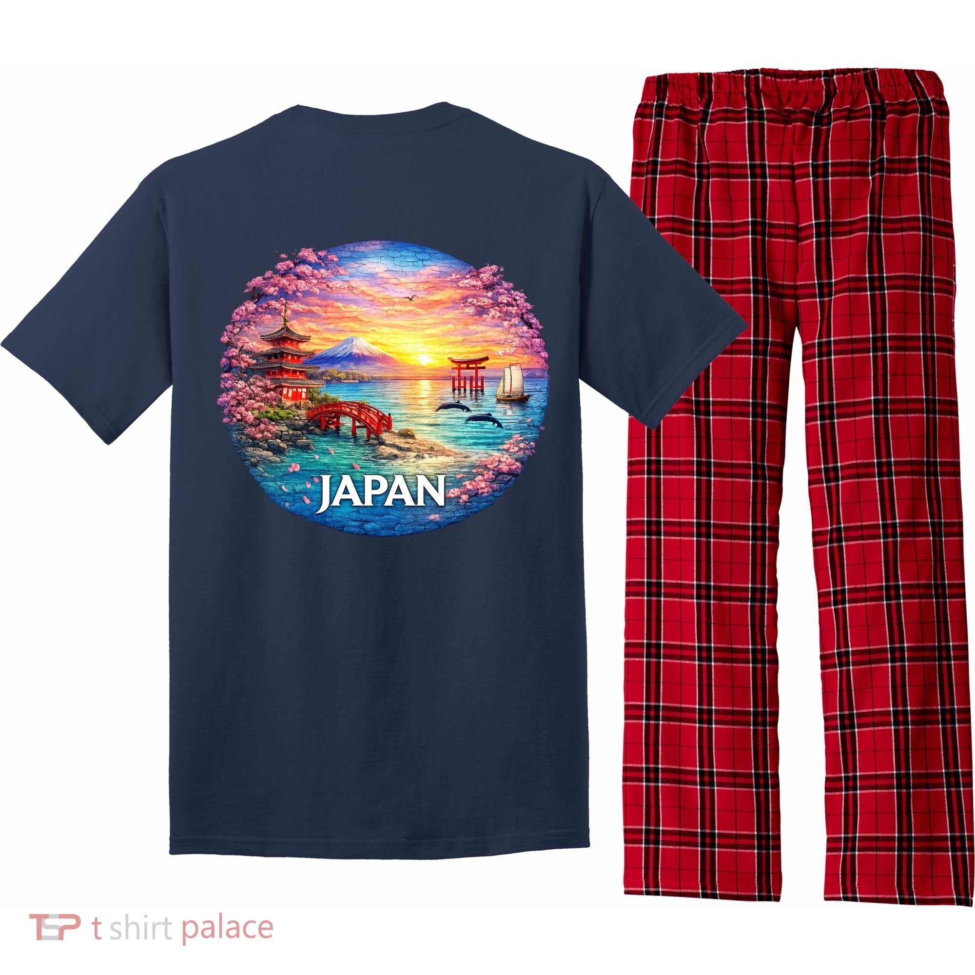 Japan Mosaic Pajama Set