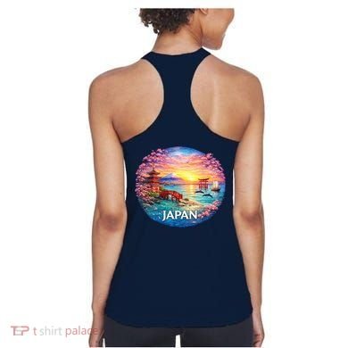 Japan Mosaic Women's Tank Top back