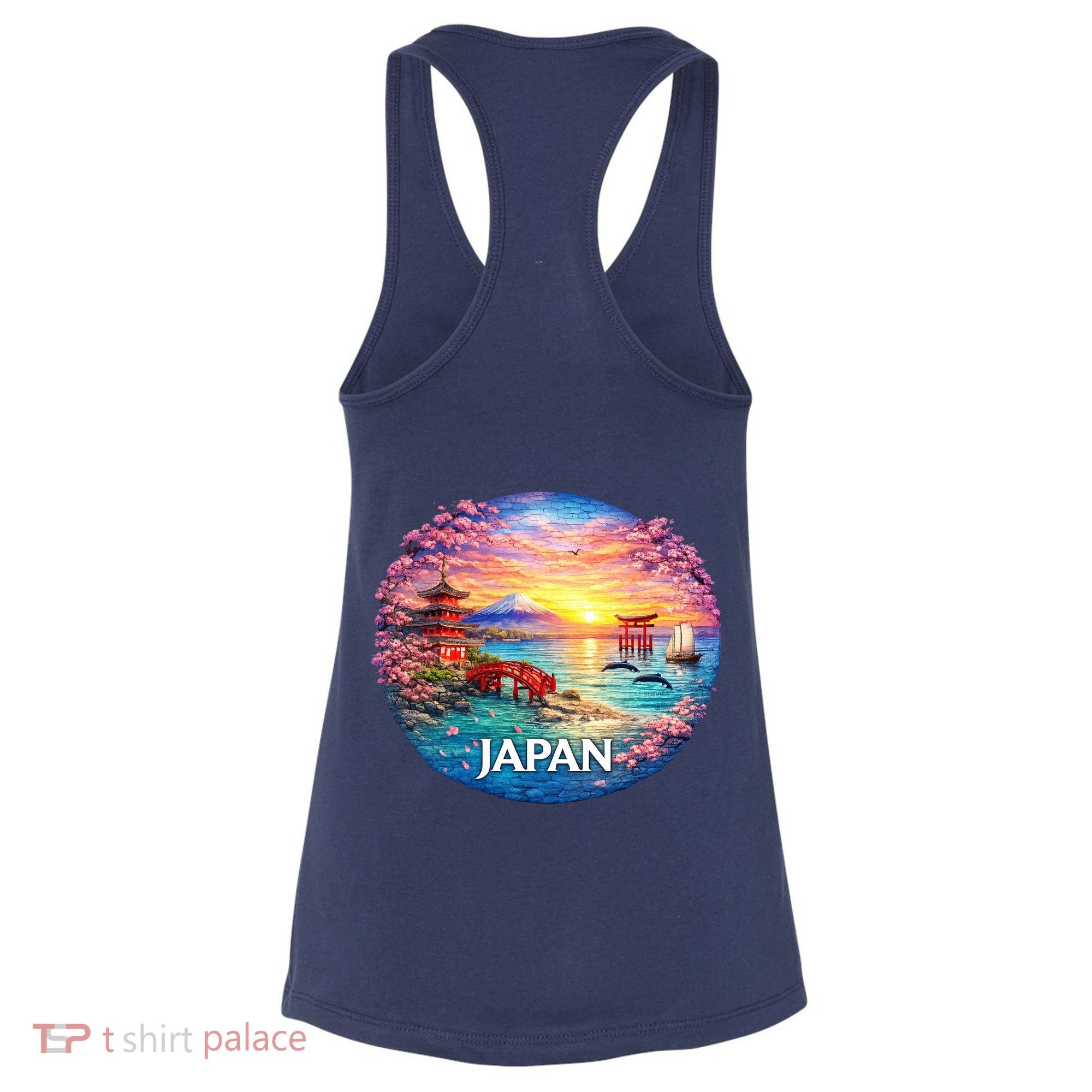 Japan Mosaic Women's Tank Top