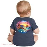 Japan Mosaic Baby Bodysuit thumb 1