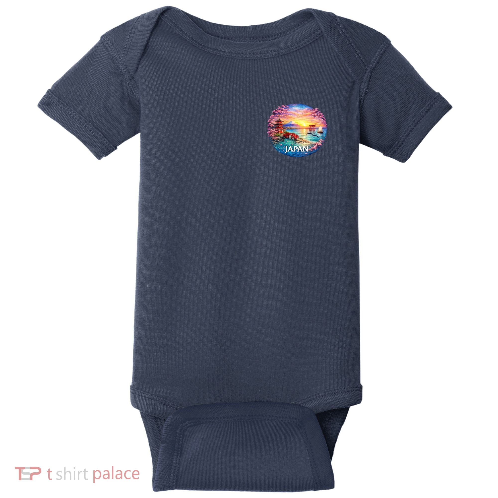 Japan Mosaic Baby Bodysuit