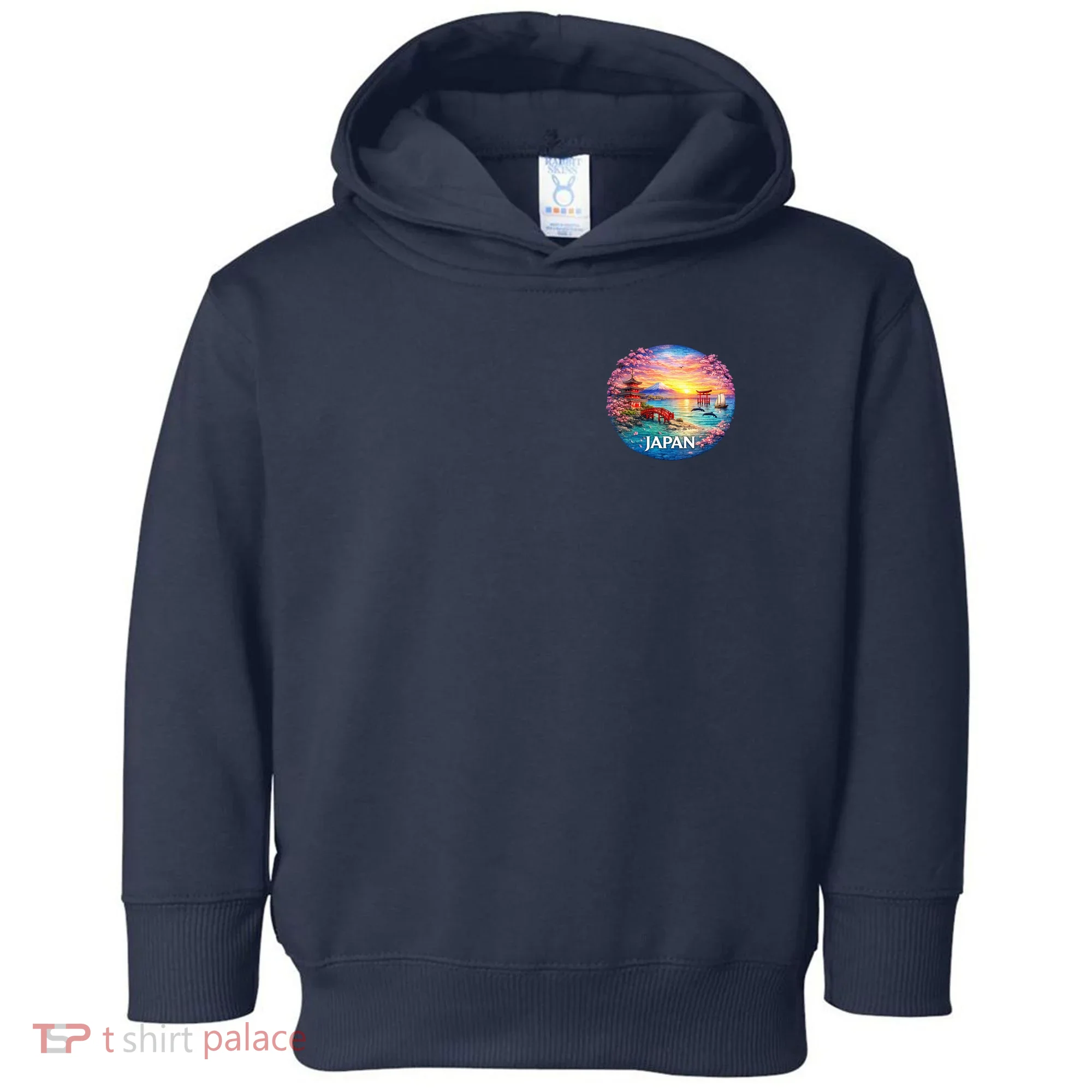 Japan Mosaic Toddler Hoodie