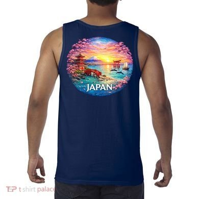Japan Mosaic Tank Top back