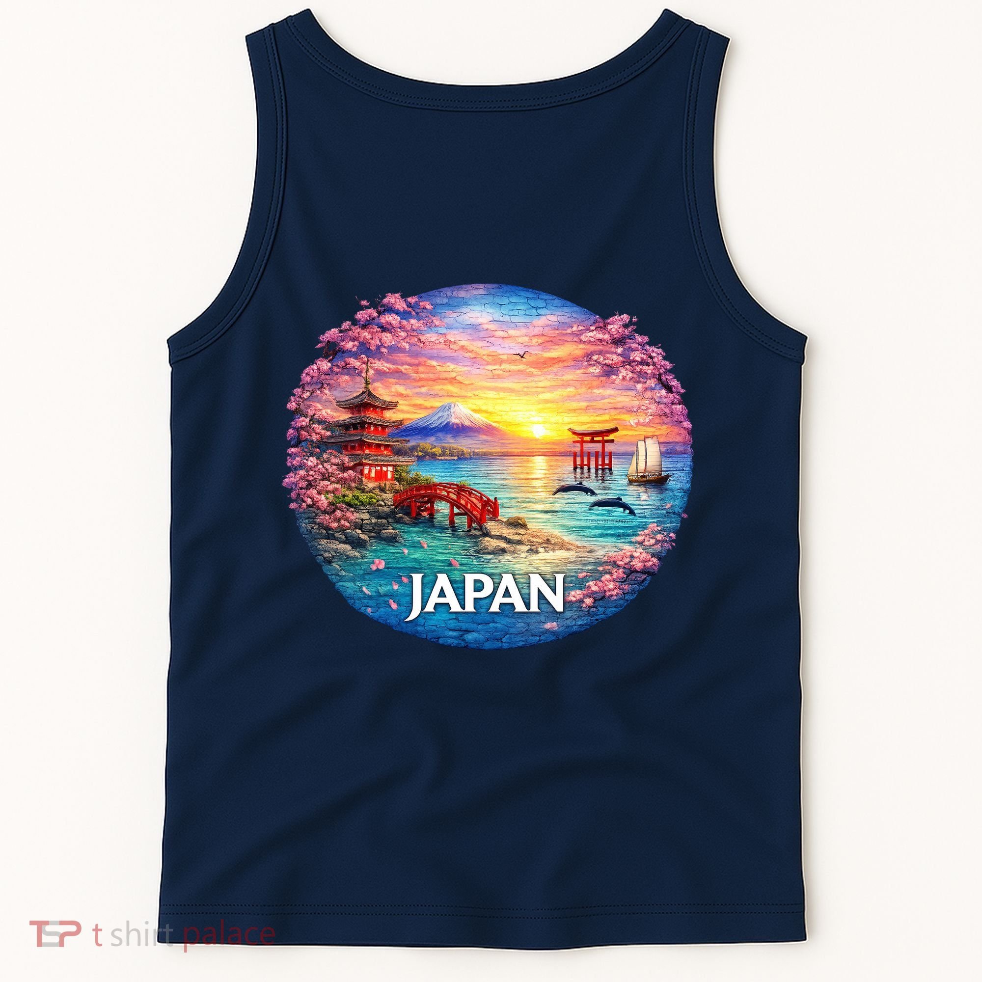 Japan Mosaic Tank Top