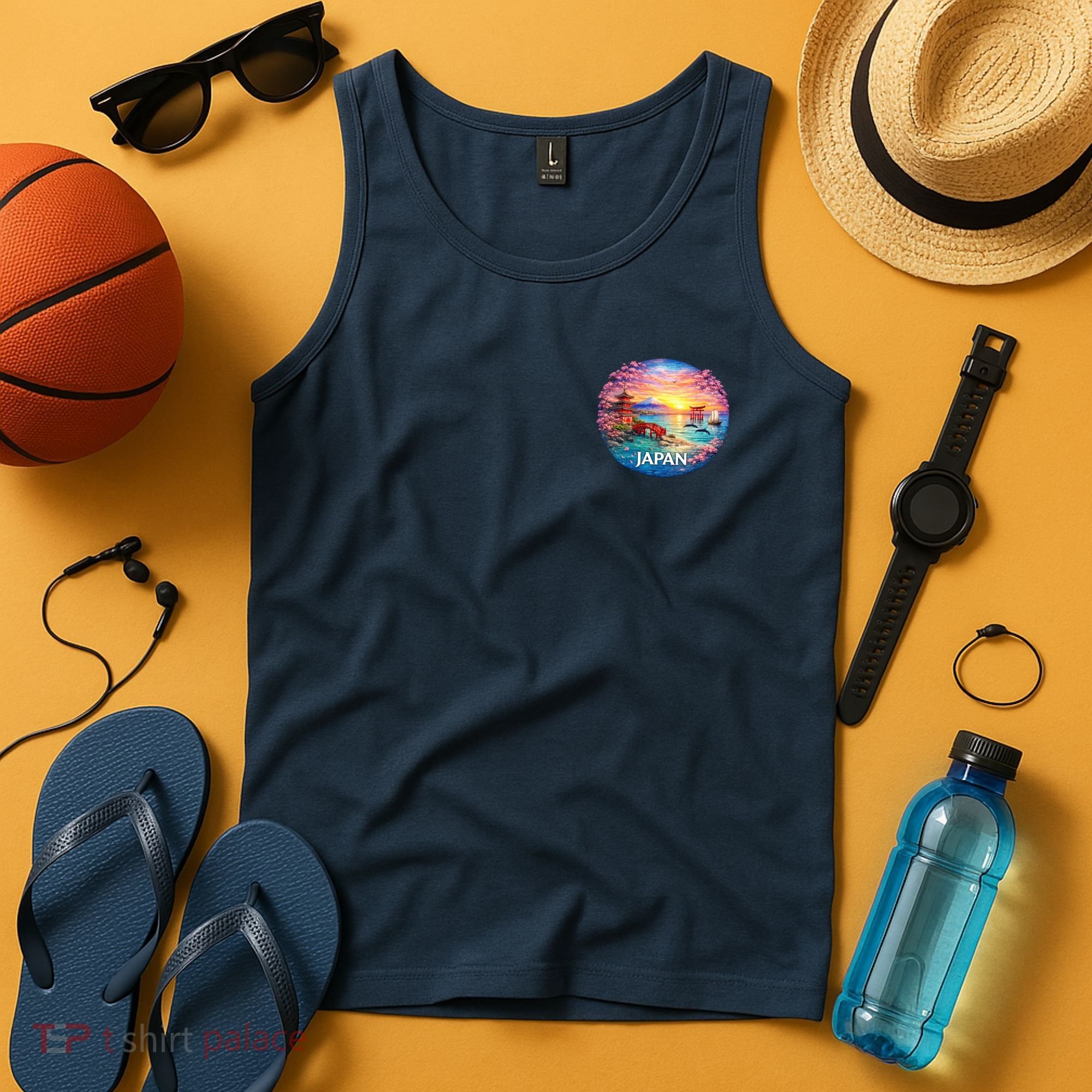 Japan Mosaic Tank Top