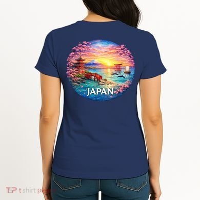 Japan Mosaic Women's T-Shirt back