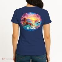 Japan Mosaic Women's T-Shirt thumb 1