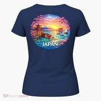 Japan Mosaic Women's T-Shirt thumb 5