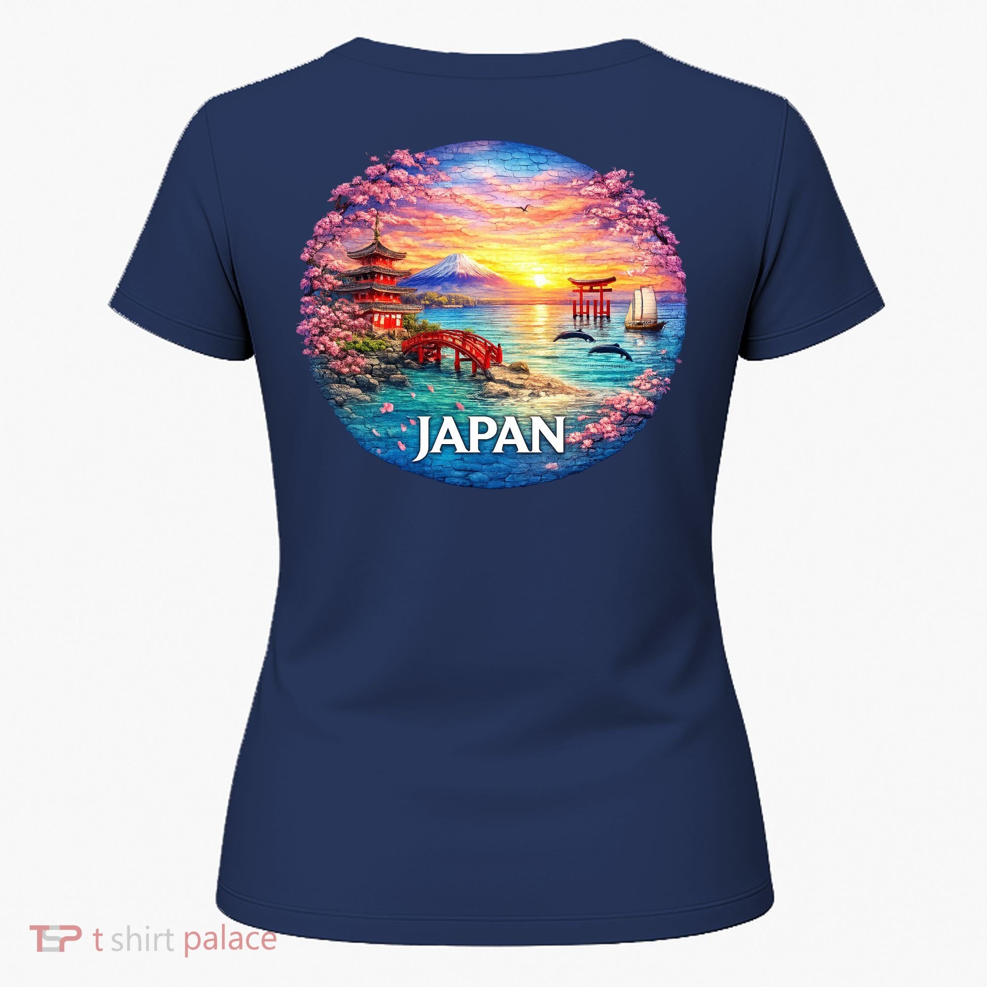 Japan Mosaic Women's T-Shirt