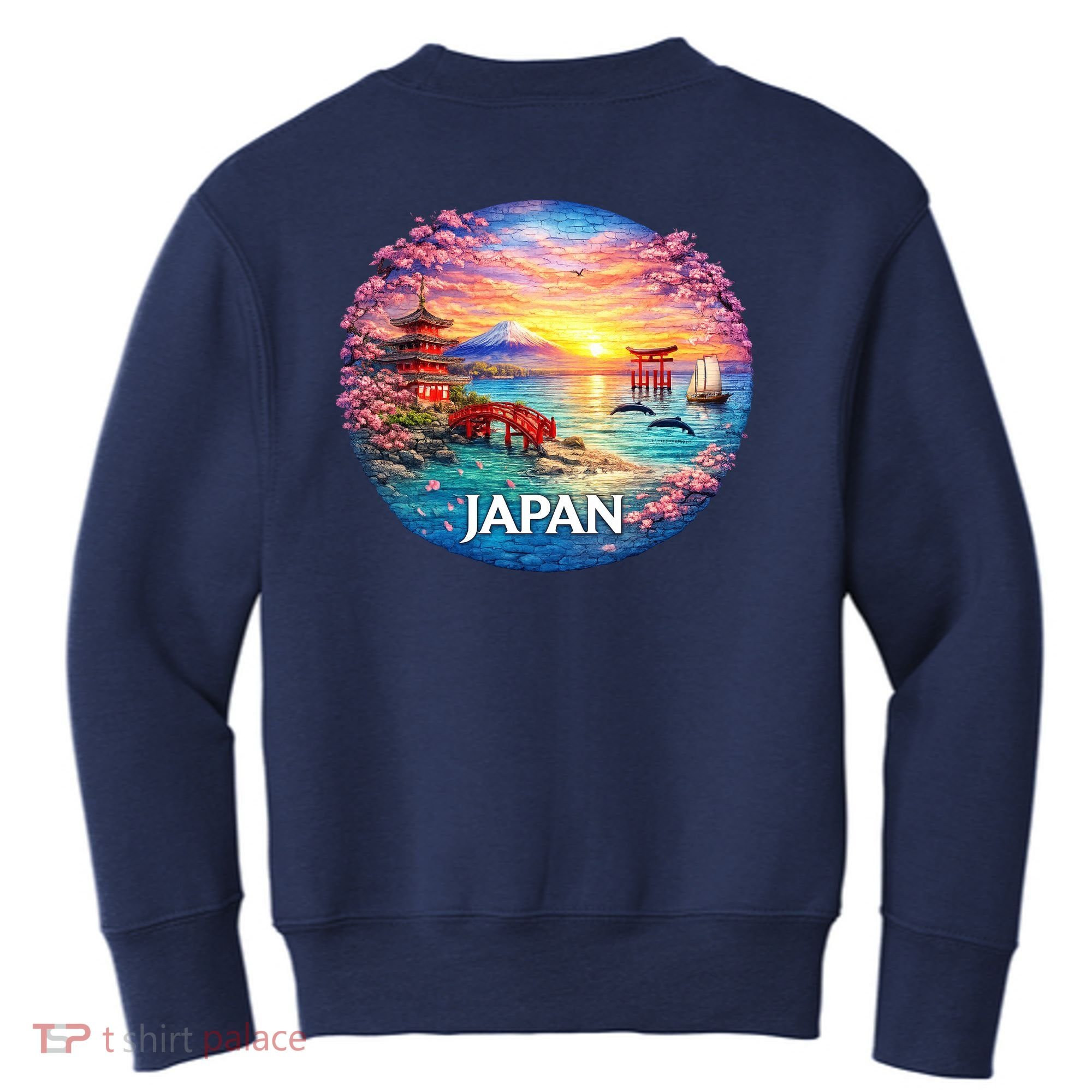 Japan Mosaic Kids Sweatshirt