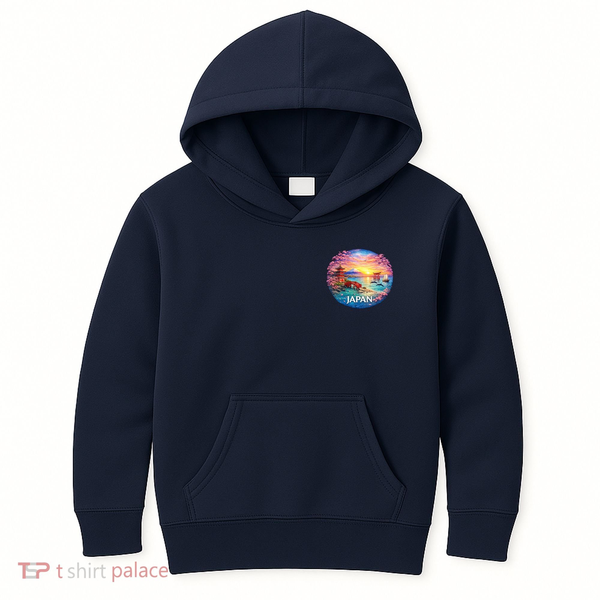Japan Mosaic Kids Hoodie