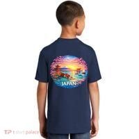 Japan Mosaic Kids T-Shirt thumb 1