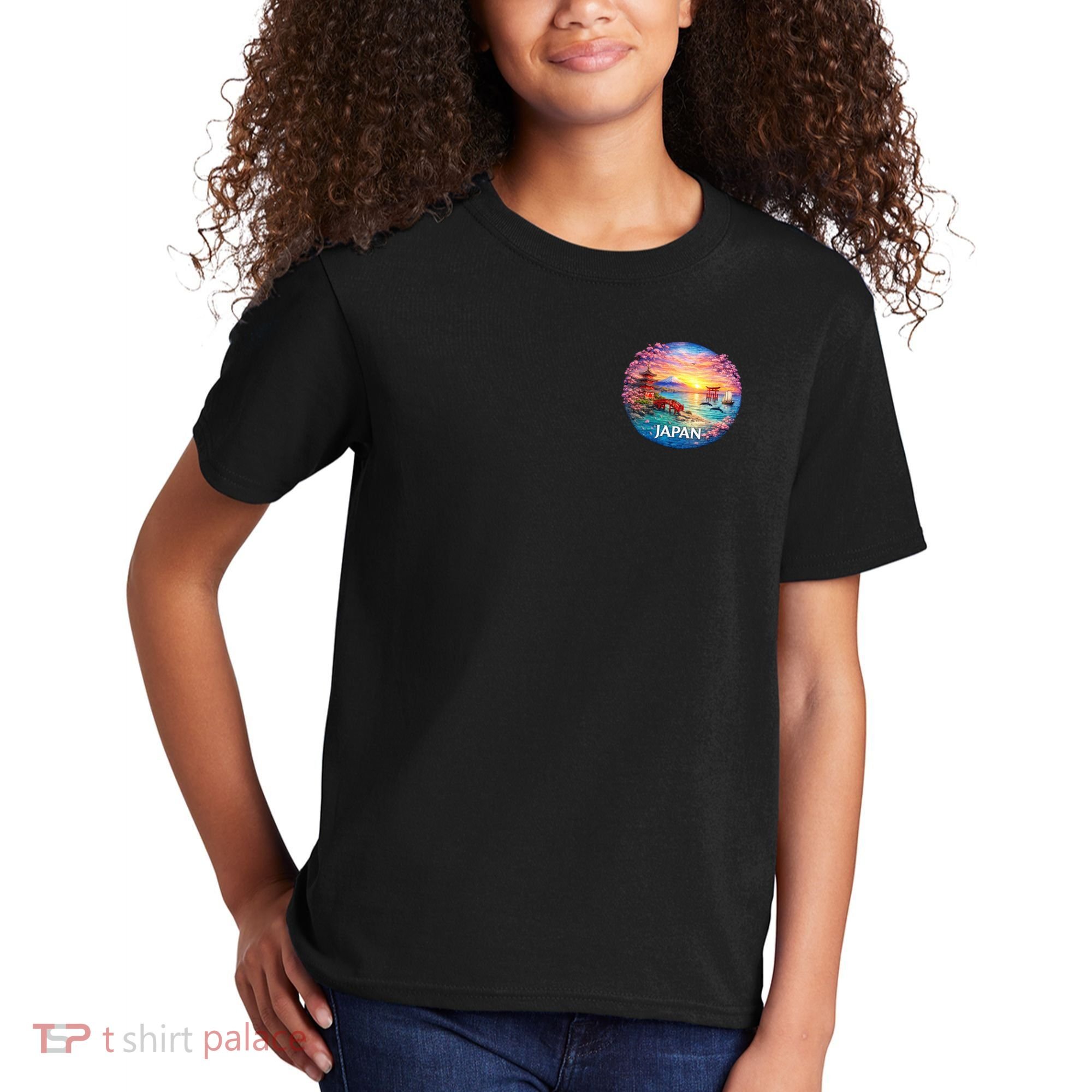 Japan Mosaic Kids T-Shirt