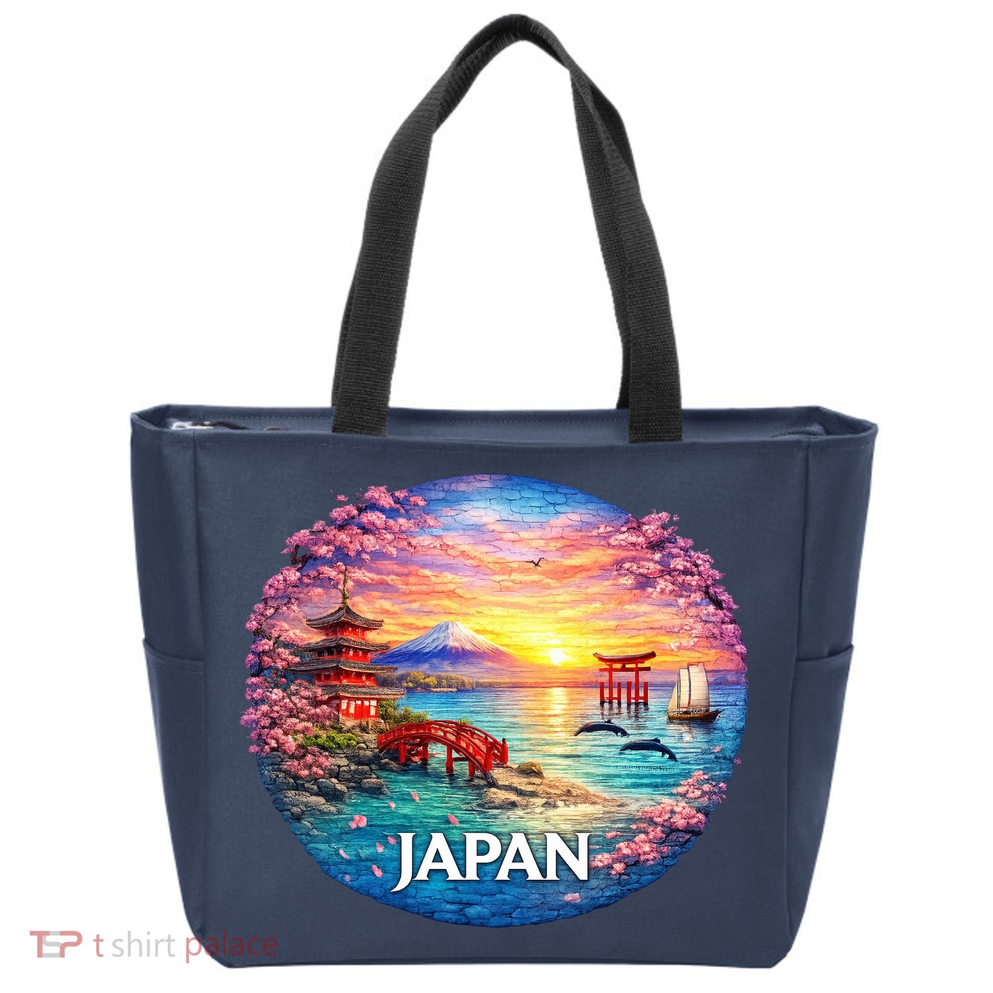 Japan Mosaic Tote Bag