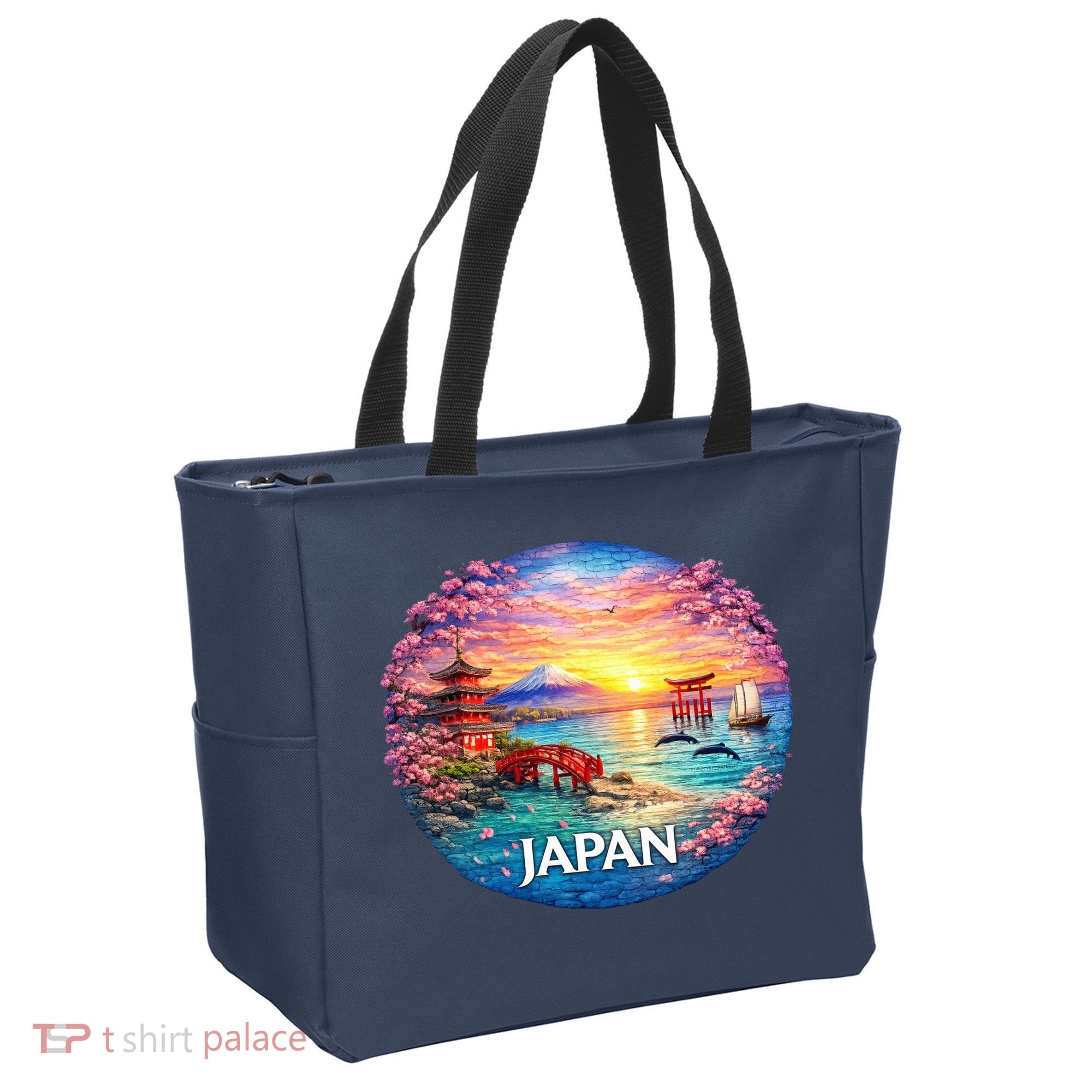 Japan Mosaic Tote Bag