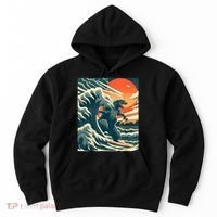 Japanese Monster Kaiju Funny Art Hoodie thumb 0