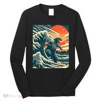 Japanese Monster Kaiju Funny Art Long Sleeve Shirt thumb 0