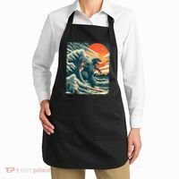 Japanese Monster Kaiju Funny Art Apron thumb 2