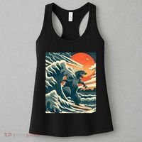 Japanese Monster Kaiju Funny Art Women's Tank Top thumb 3