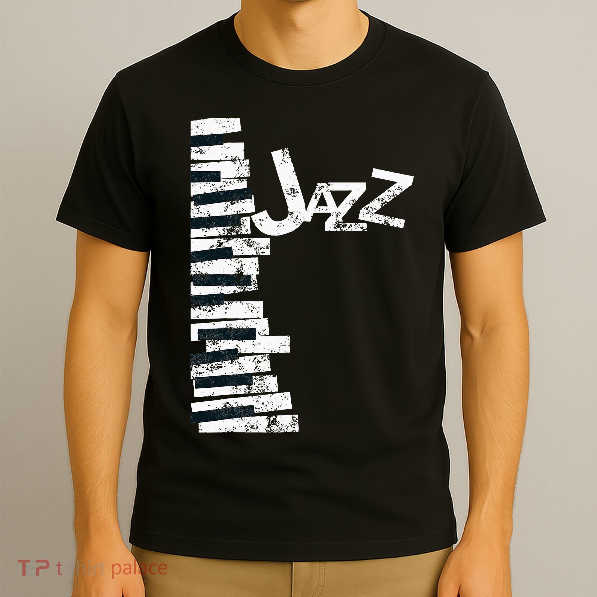 Jazz Music Lover Vintage Piano Jazz T-Shirt