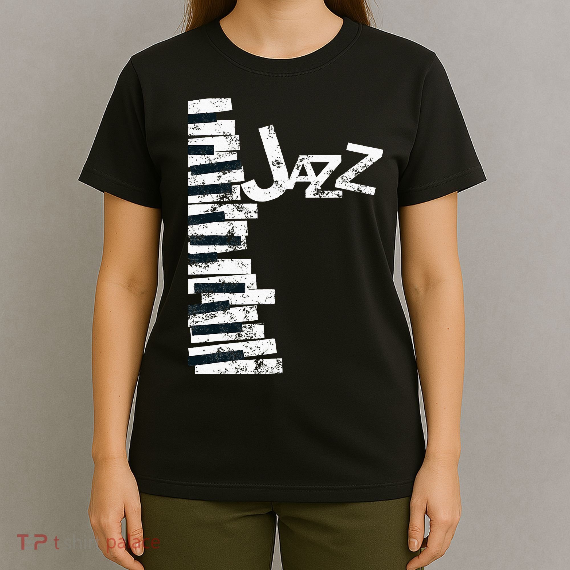 Jazz Music Lover Vintage Piano Jazz T-Shirt