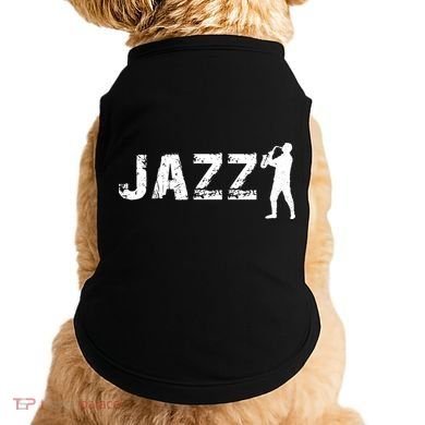 Jazz Musican Logo Doggie Tank