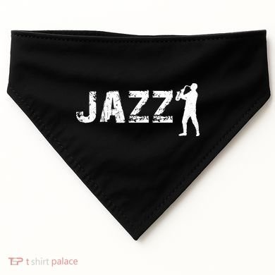 Jazz Musican Logo USA-Made Doggie Bandana