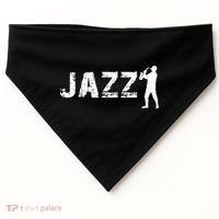 Jazz Musican Logo USA-Made Doggie Bandana thumb 0