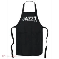 Jazz Musican Logo Apron thumb 0