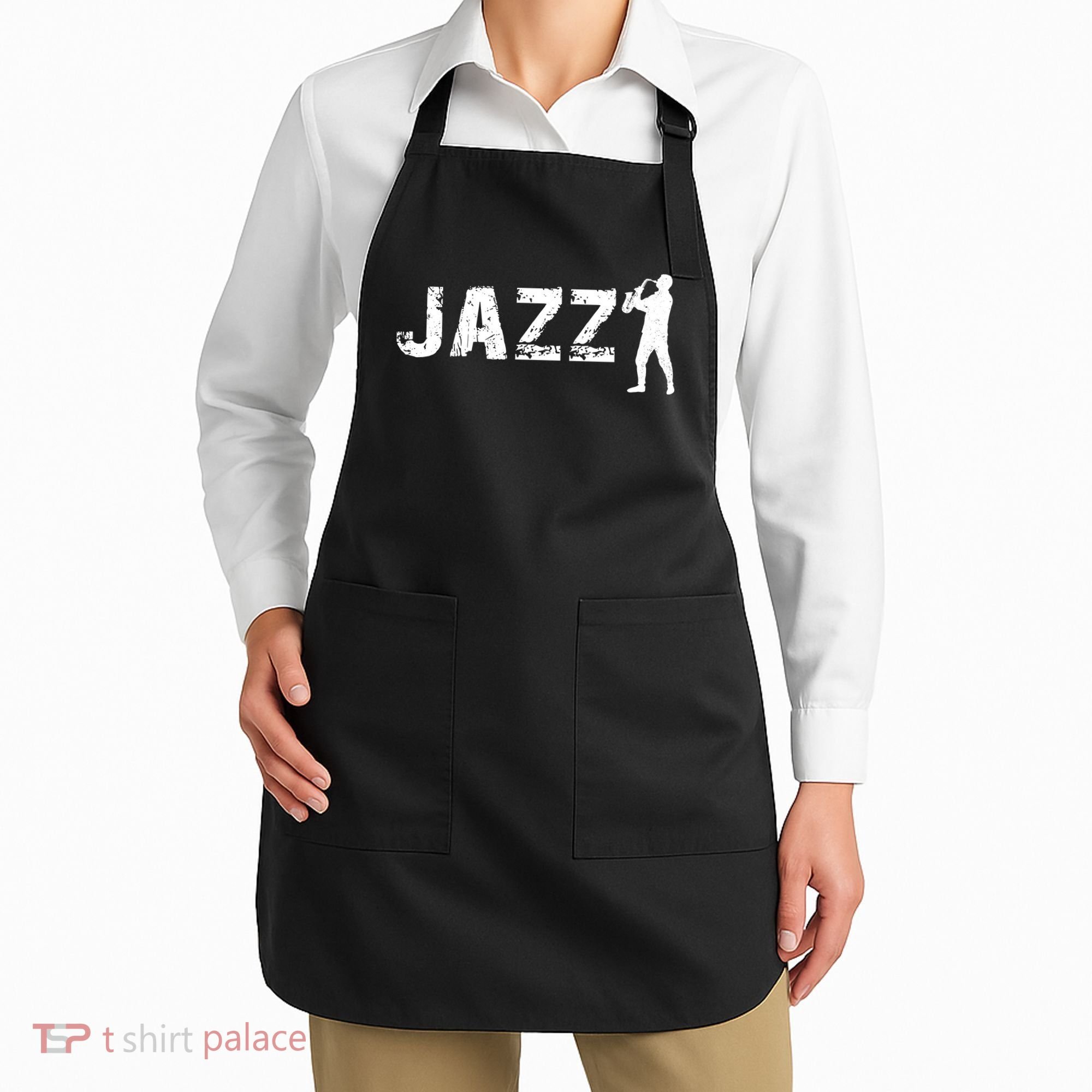 Jazz Musican Logo Apron