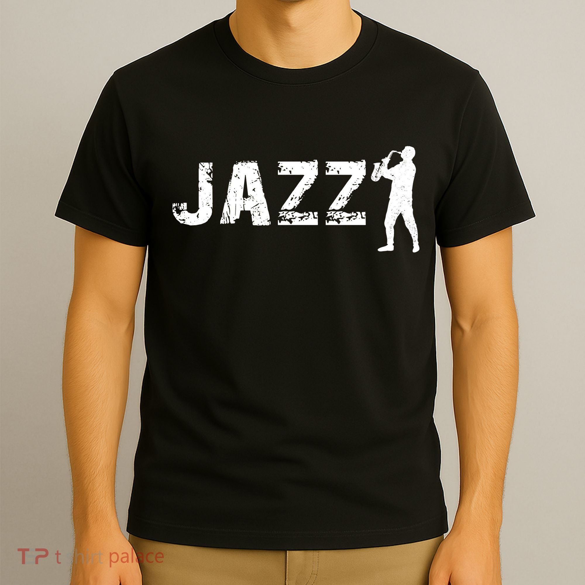 Jazz Musican Logo T-Shirt