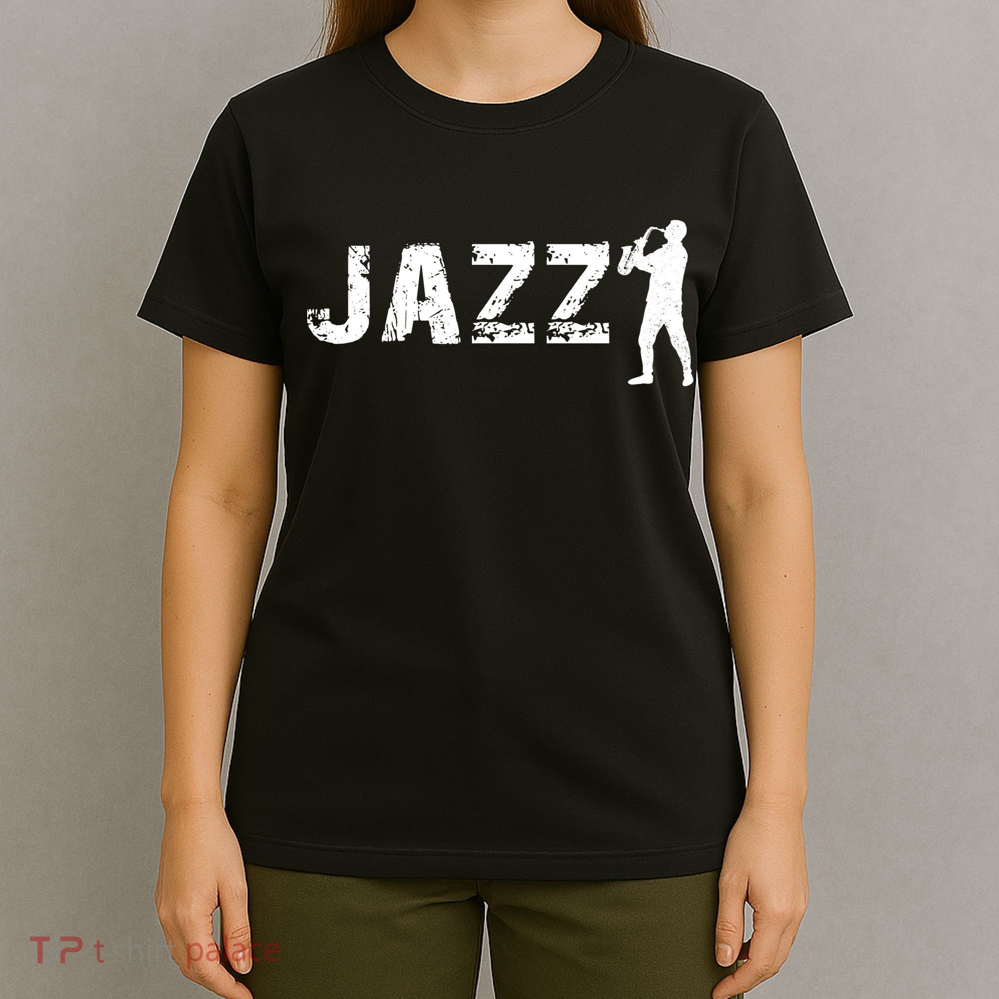 Jazz Musican Logo T-Shirt