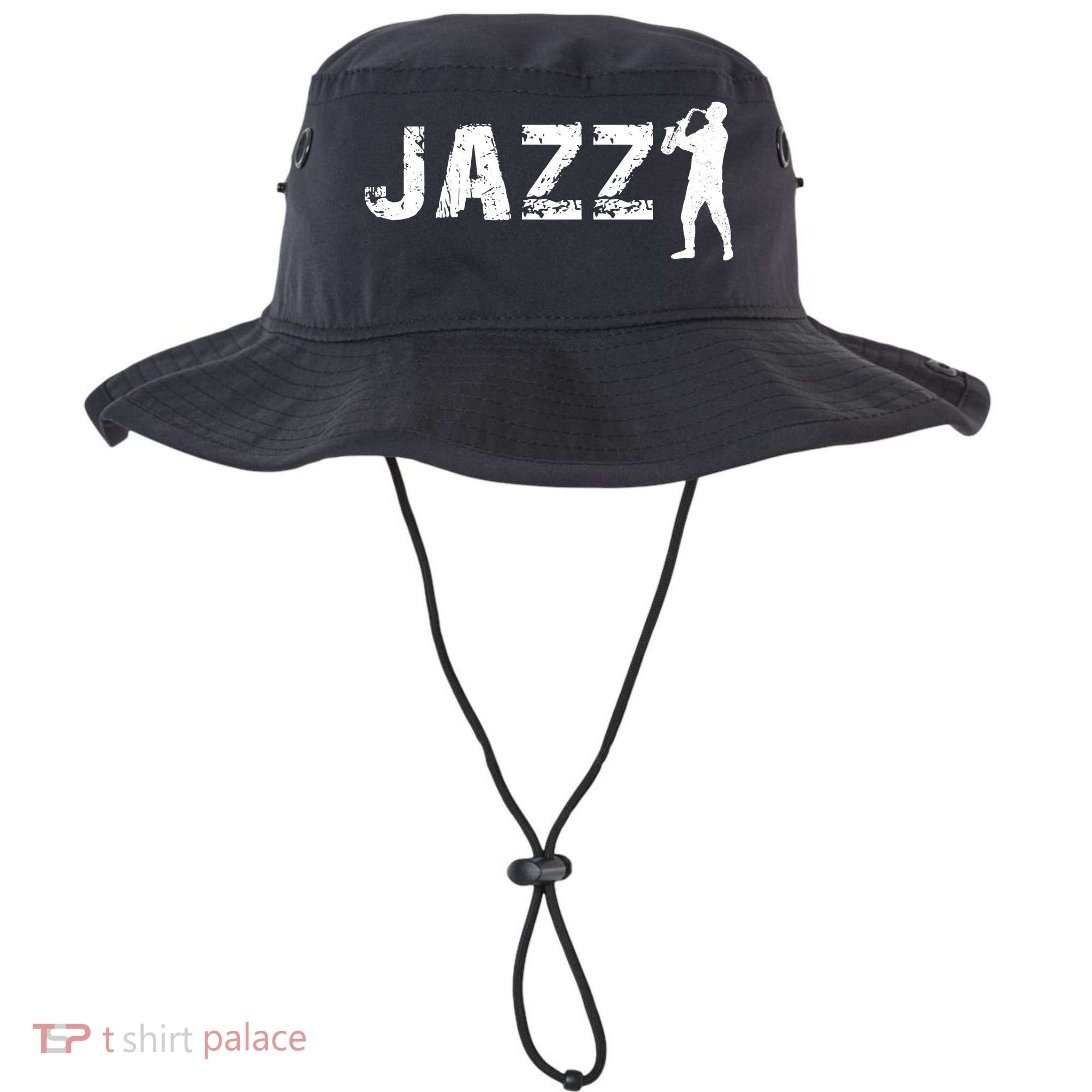 Jazz Musican Logo Bucket Hat