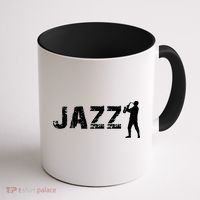 Jazz Musican Logo Coffee Mug thumb 1