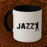 Jazz Musican Logo Coffee Mug thumb 2