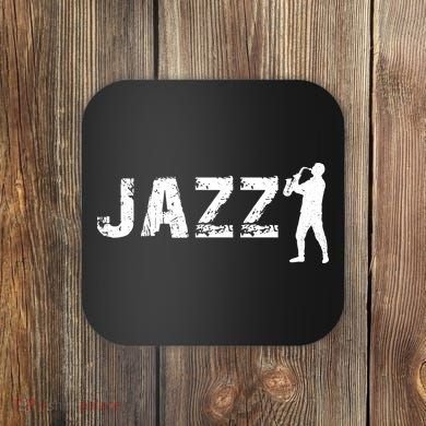 Jazz Musican Logo Coaster
