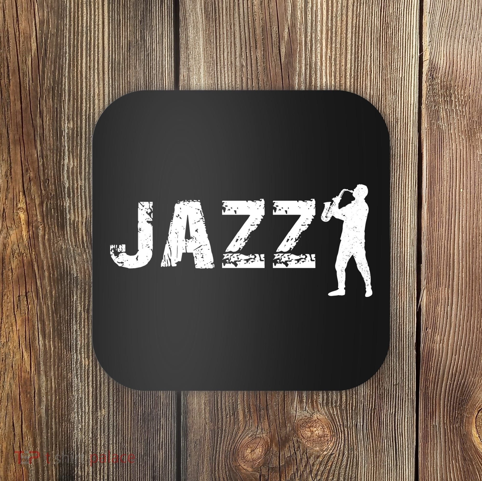 Jazz Musican Logo Coaster