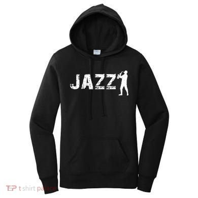 Jazz Musican Logo Women's Hoodie