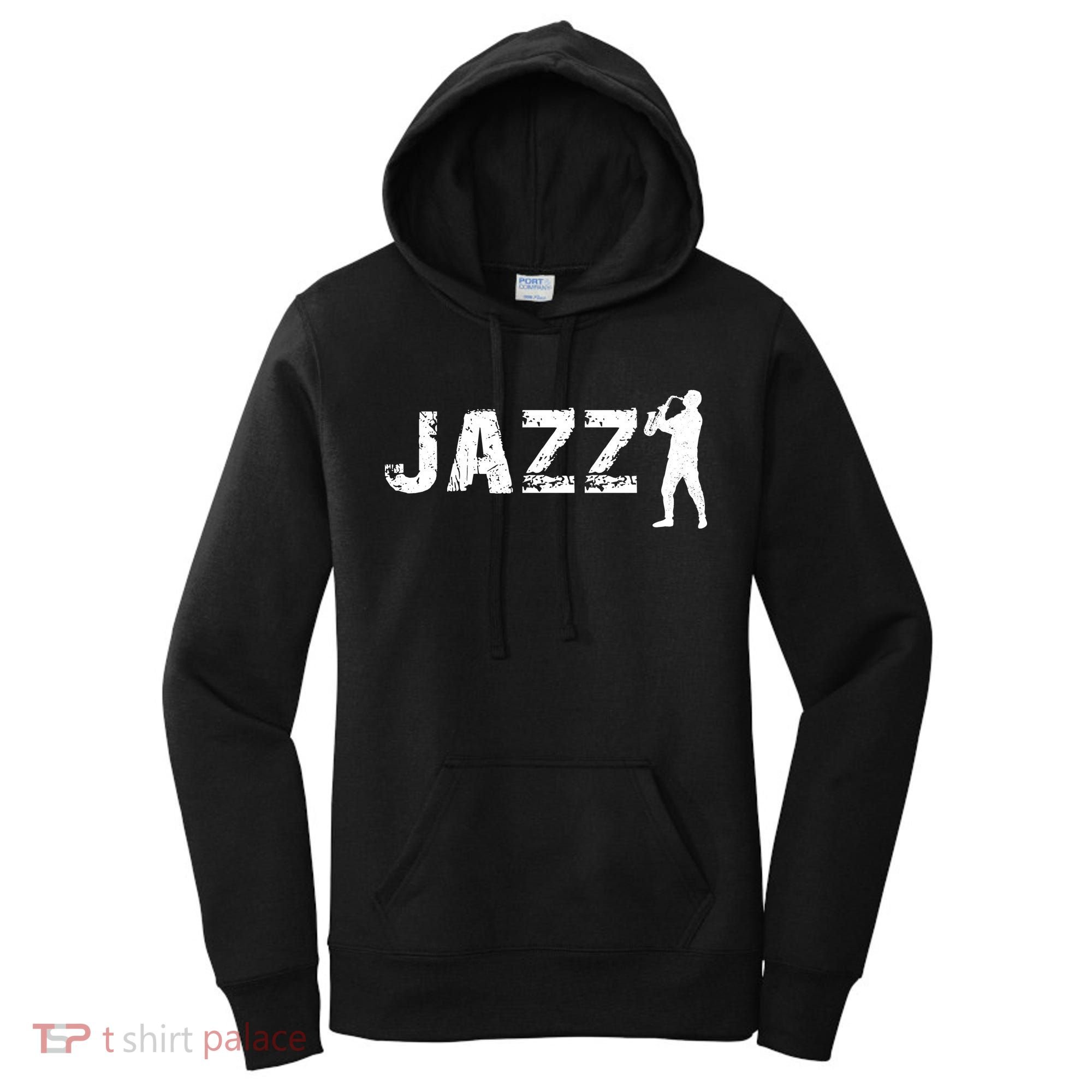 Jazz Musican Logo Women's Hoodie