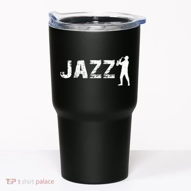 Jazz Musican Logo Tumbler