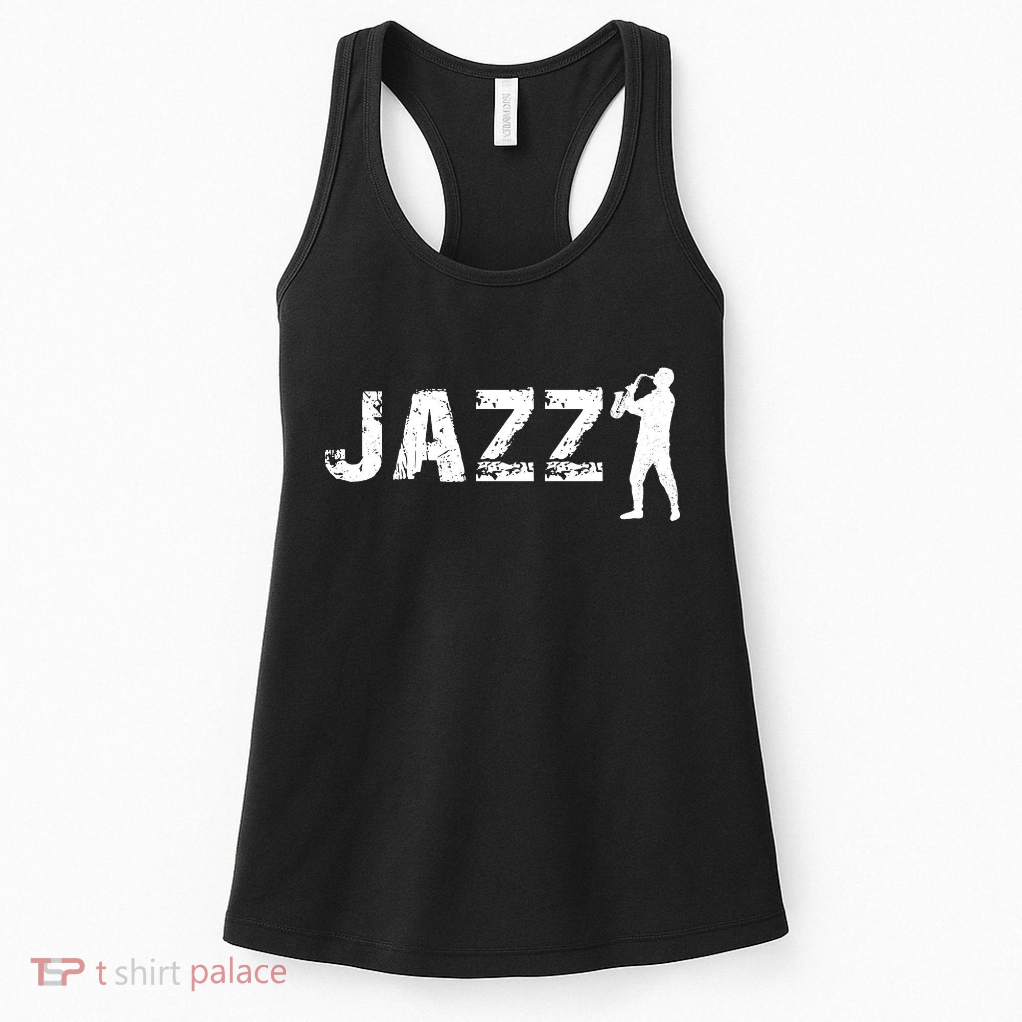 Jazz Musican Logo Women's Tank Top