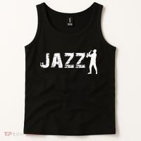 Jazz Musican Logo Tank Top thumb 2