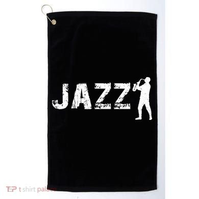 Jazz Musican Logo Golf Towel