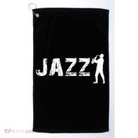 Jazz Musican Logo Golf Towel thumb 0
