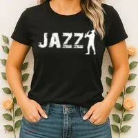 Jazz Musican Logo Women's T-Shirt thumb 2