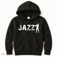 Jazz Musican Logo Kids Hoodie thumb 0